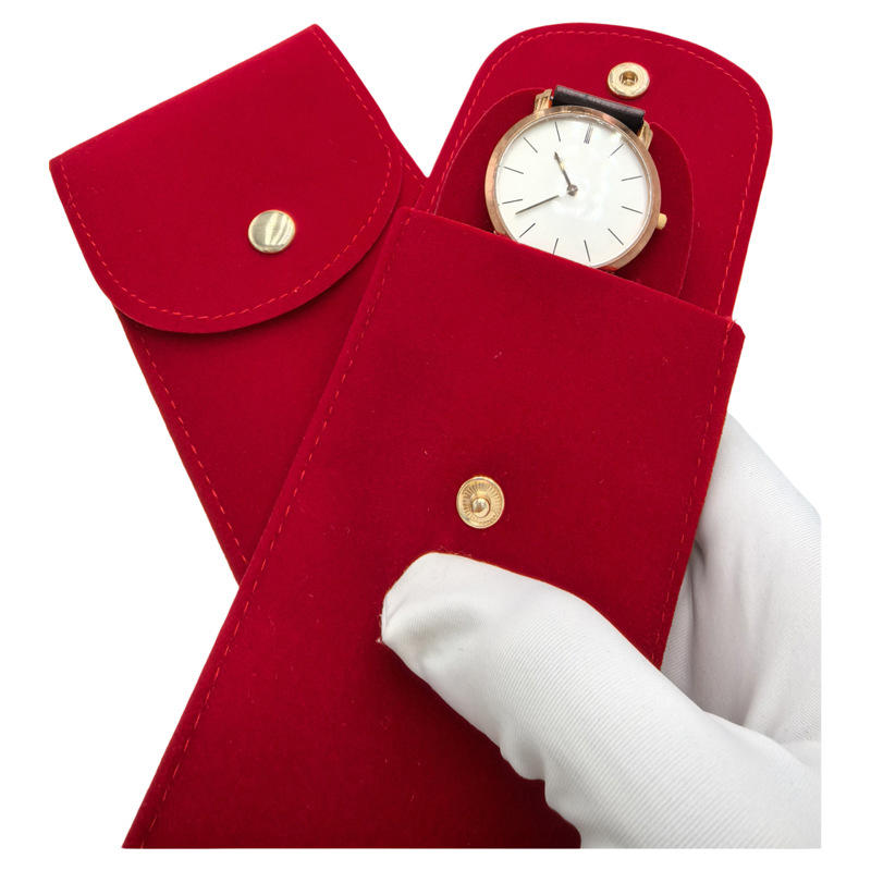 Портативный органайзер для ювелирных изделий и часов, защитная сумка с откидной крышкой, дорожный чехол для хранения одних часов