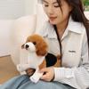St. Bernard & Beagle Plush Toy Set