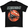 SCORPIONS Футболка Красная Молния Классическая Черная Унисекс S-234XL Унисекс Футболка