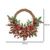 Home Front Door Decoration Wreath Christmas Creative Pine Cone Wreath Wall Hanging Wreath