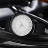 1pc-Quartz Watch Circular Surface Simple and Stylish Business Casual Watch (Box Not Included)