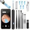 Беспроводной набор для удаления ушной серы 6 в 1 с камерой и подсветкой, 6 силиконовых аксессуаров для iOS и Android — простая и безопасная чистка ушей дома