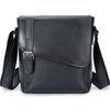 Наплечная сумка Кожа Воловья кожа Сумка через плечо Сумка-мессенджер Для поездок на работу и путешествий Популярная Натуральная кожа Черный Мужская