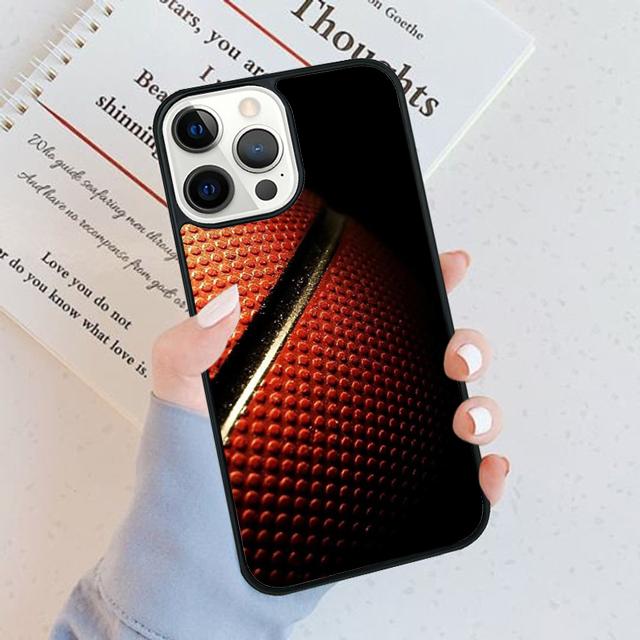 Текстурированный чехол для телефона с рисунком баскетбольного мяча для iPhone 17 Air 16 15 14 Plus apple 16 11 12 13 Pro Max coque