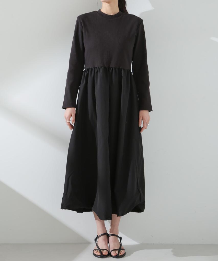 Женское платье-трансформер Nano Universe Balloon Combination F, 030, Белый, 673-5119312