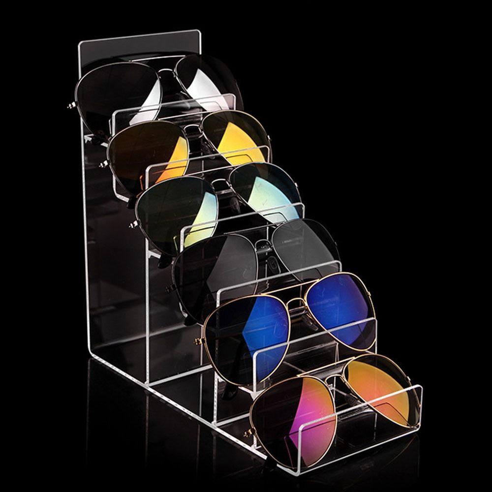Acrylic Clear Display Risers 6 Tiers Jewelry Racks Organizer  Collection