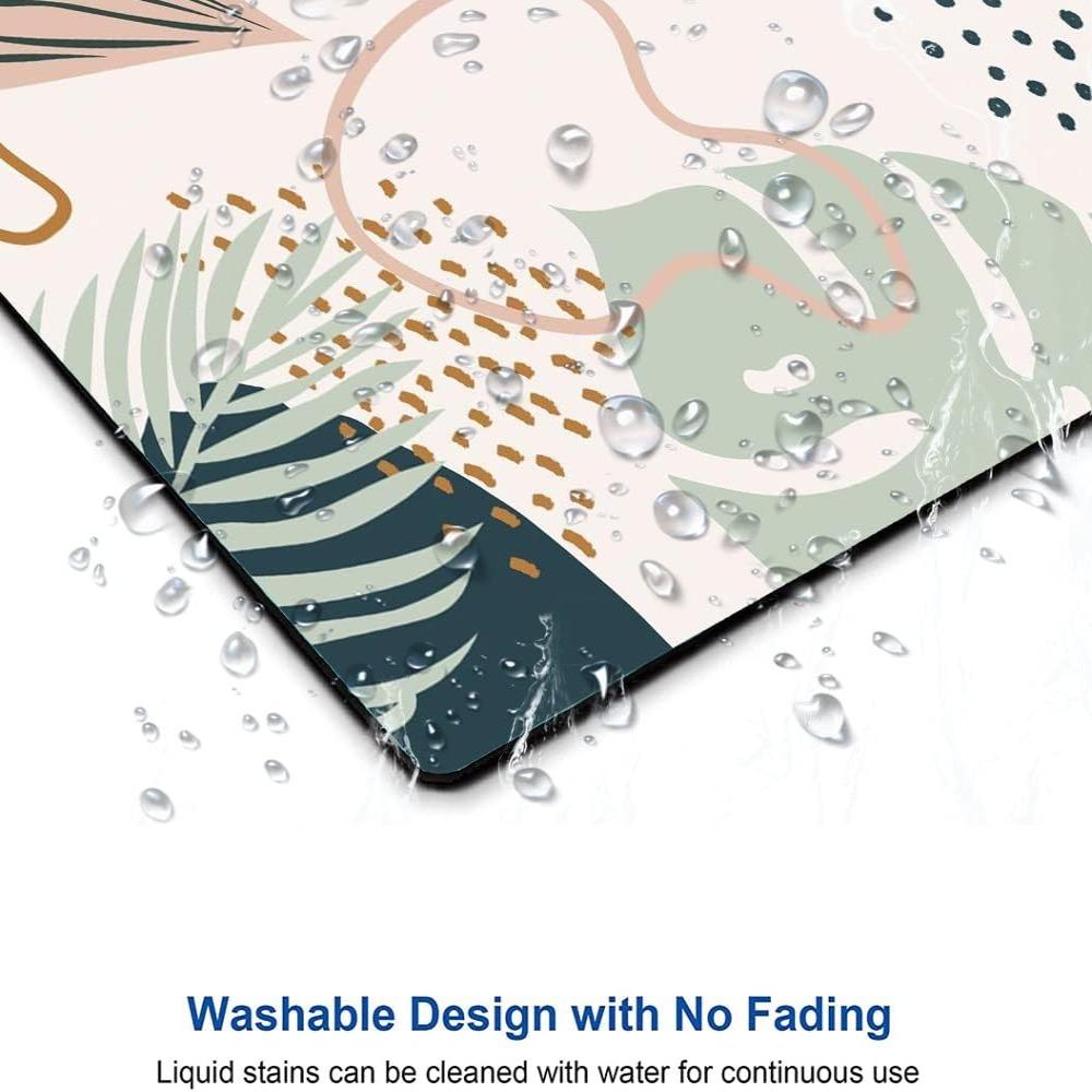 Разноцветный коврик для клавиатуры компьютера 9,5 х 7,9 х 0,11 дюйма, настольный коврик с резиновой основой, коврик для мыши для офиса