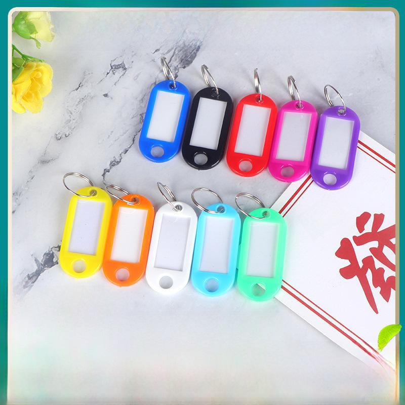 Colorful Plastic Key Tag for Luggage and Hotel Room Identification