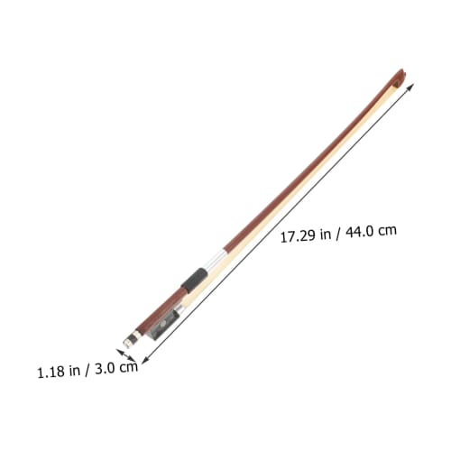 Abaodam Violin Bow, 1/16 Scale Violin Bow, Picasso Guitar Bow, Violin Bow Hair, Convenient Violin Bow, Balanced Bow, Wood