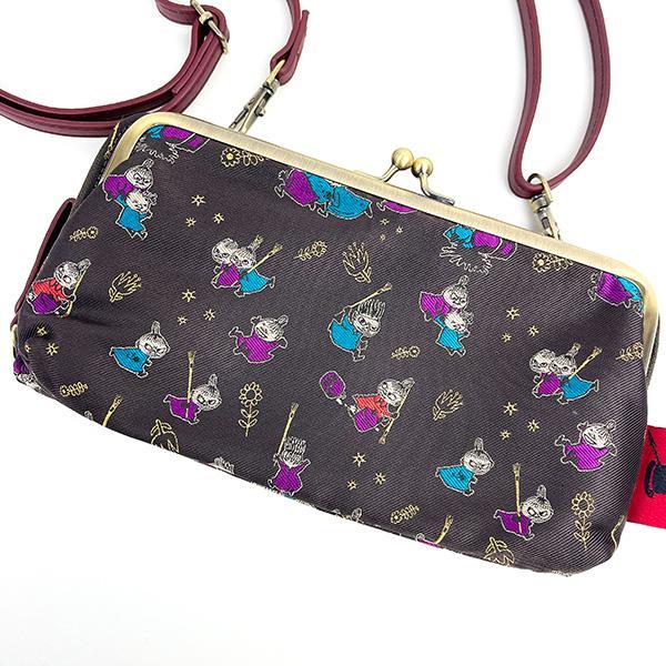 Moomin Jacquard Wallet Shoulder Bag Doodle Little My