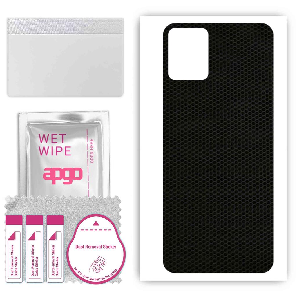 apgo Protective Skin Sticker for the Back Compatible with T-Mobile Revvl 6 Pro 5G, Wrap Film, Foil, Vinyl - Pattern Matrix