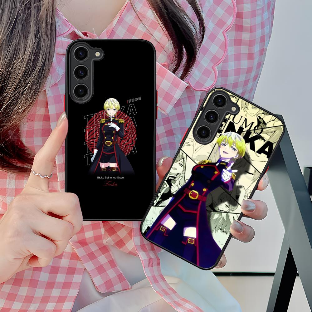 Mato seihei no slave Tenka Izumo Силиконовый чехол для мобильного телефона для Samsung Galaxy S26 S25 S24 S23 S22 S21 Plus FE Ultra Цветной