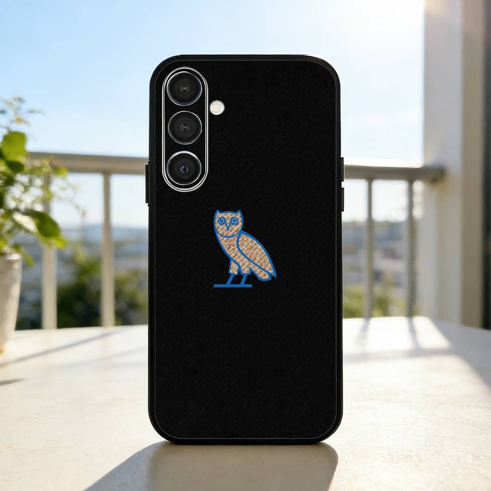 Drake O-OvO O-OWL Phone Case For Samsung A73,72,71,53,52,51,22,91,80, Soft Black Cover