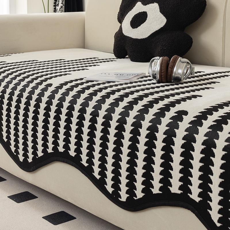 Chenier Sofa Cushion Is Universal In All Seasons New Nordic Wind Non-Slip Straight Row Sofa Cushion Is Literary And Fresh