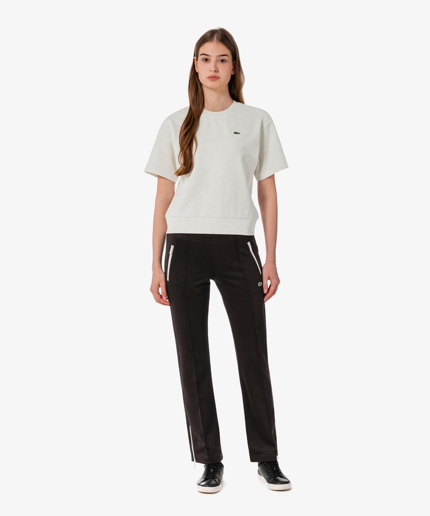 Женские брюки-джоггеры LACOSTE из интерлока и пике Xf8408-56G 3La