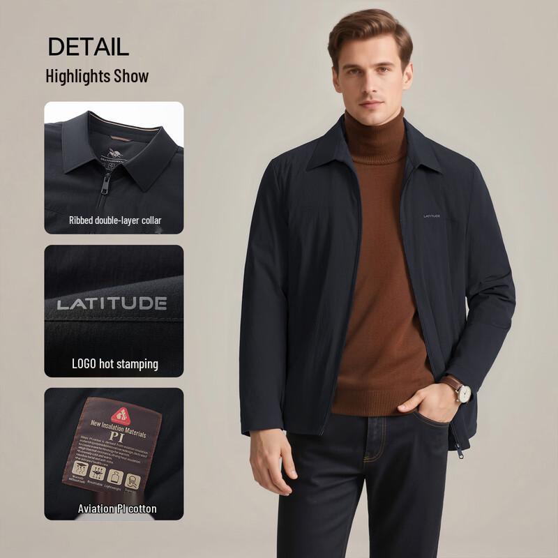 MONTAGUT Men's Padded Business Casual Winter Jacket