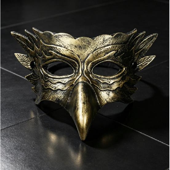 Halloween owl mask mardi Animal masks PU Foam mask carnival cos Props