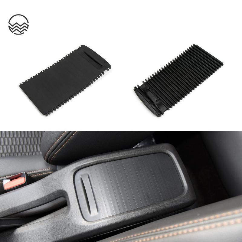 For Peugeot 301 2008 Car Center Armrest box Cover Console Sliding Shutters Cup Holder storage box  96782515ZD 2017-2018