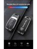Чехол для ключа Mercedes-Benz E-класса: Кожаный чехол для E300, E260L, C260, GLC300, GLE с S-образной застежкой
