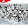Diamond Painting Round Stones Animals Diamond Mosaic Sale Tiger Pictures