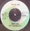 7inch Record GERRY & THE PACEMAKERS - I'm The One 22005 Capitol Records 1964 Canada Rock Used
