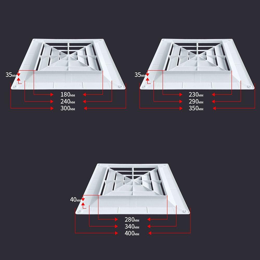 Adjustable Ventilation Fan Air Conditioning Outlet Vent  for Outlet Vent Accessories