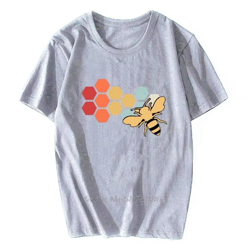 Винтажная футболка Beekeeper Beekeeping Honey Funny Bee, черная футболка для мужчин с круглым вырезом, футболка в стиле хип-хоп, уличная одежда в стиле Харадзюку