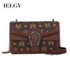 Women's Handbag, Casual Foreign-style Printed Shoulder Chain, Fashionable Small Square Bag.