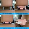Tissue Container Useful Large Capacity Reusable Paper Storage Box Car Tissue Holder Sun Visor Napkin Holder Tissue Case Car Supplies