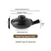 Commercial Ceramic Claypot Rice Noodles Stew & Bibimbap Pot for Gas Stove