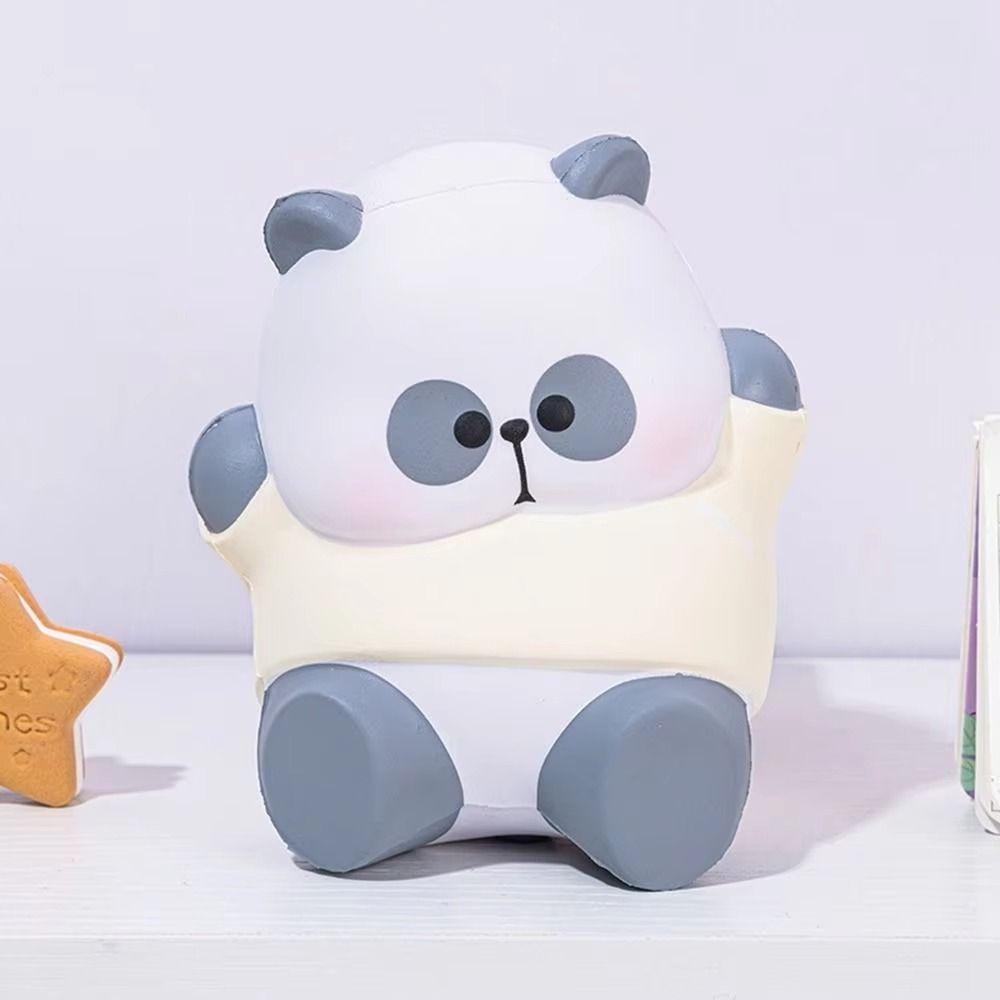 Elastic Simulation Panda Toy Kneading Animal Panda Fidgeting Toys Practical Jokes