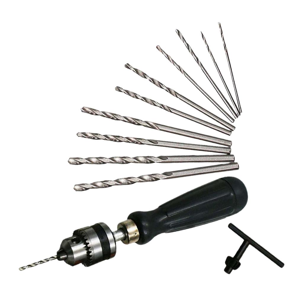 Ручная дрель Сверло Сверлильный патрон Набор Инструменты для сверления