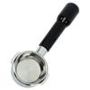Bottomless Portafilter, 58mm, for Espresso Coffee Machines (C2, Plastic, Black)