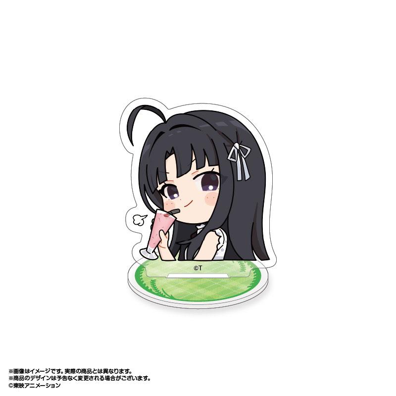 Миниатюрные акриловые подставки Cry×HUB для девичьей группы, 9 шт., в коробке от AmiAmi, в наличии.