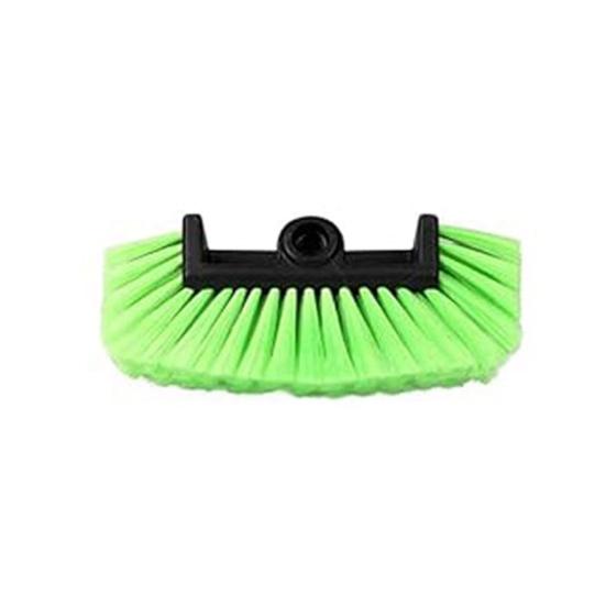 Car Cleaning Brush with Soft Synthetic Bristles Telescopic Handle Built-in Hose Attachment Car Wash Brush