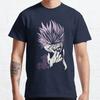 Summer Men Fashion Casual Shirts Short Sleeves Desu Art Gojo Satoru Black Tees Oversized T-shirts