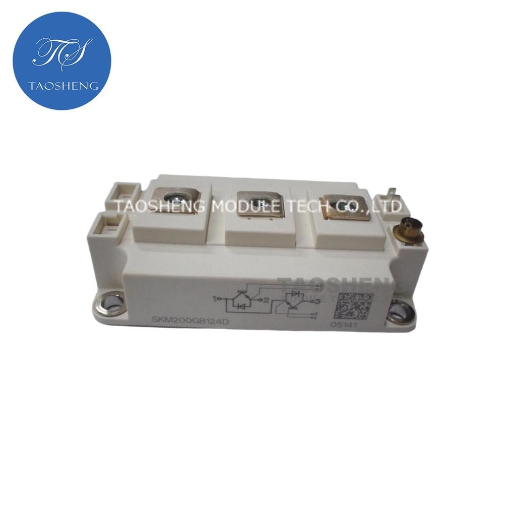 1PCS SKM200GB124D 200A/1200V New and Original IGBT (TAOSHENG) MODULE #TS053