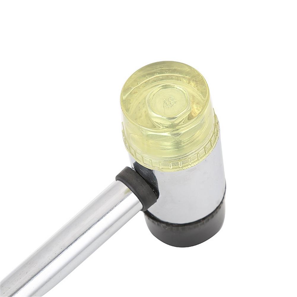 Сменная резиновая головка молотка для ремонта вмятин на автомобиле, желтый цвет, размеры