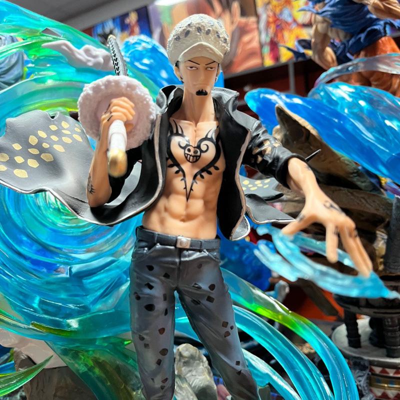 Аниме-фигурка One Piece: Светящаяся статуэтка GK по мотивам сцены из «Призрачного закона» - Украшение модели «Светящийся сон»