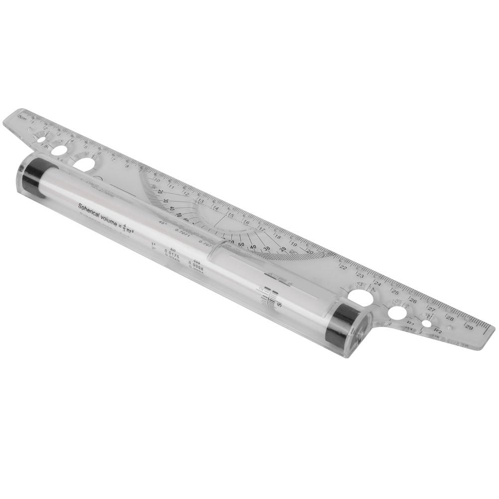 Линейка параллельного рулона, чертежный тип, угловая линейка, художественный измерительный инструмент, длина 30 см