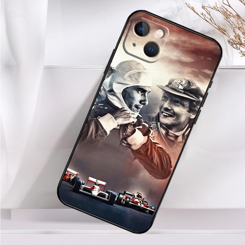 Чехол для телефона Ayrton Senna F1 Racing для iPhone 14 13 12 11 16 15 Pro Max Plus Mini 7 8 X XR XS Max, мягкий чехол