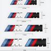 Для BMW M M3 M5 M6 X3 E46 E90 F30 G20 E36 45мм 55мм 73мм 90мм Автомобиль M Логотип Крыло Боковой Значок Задний Багажник Значок Наклейка Аксессуары