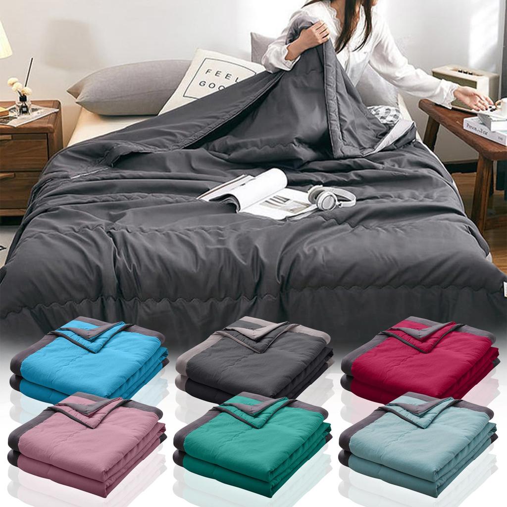 Blanket Lightweight Quilt Suitable For All Seasons Cool Bed Quilt Suitable For  Sleepers And Night Sweaters Double Bed Blanket 140*200 Cm