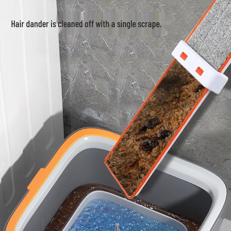 Brangdy Hand-Free Self-Wringing Mop