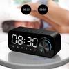 Маленький мини-будильник Портативный дизайн 2 в 1 Bluetooth-колонки Bluetooth-колонка Будильник