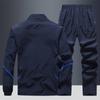 Куртка+Брюки Спортивный костюм Фитнес Спортивная одежда Мужские комплекты для бега Одежда для бега Тренировки Спорт Баскетбол Одежда Большие размеры