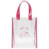 Marimo Craft Snoopy Серия Chill Life Прозрачная ПВХ сумка-тоут М Розовая Ш240×В290×Г120мм SPMS-126