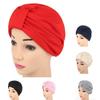 New Stretch Thin Two-Band Indian Muslim Hijab Head Wrap Hat