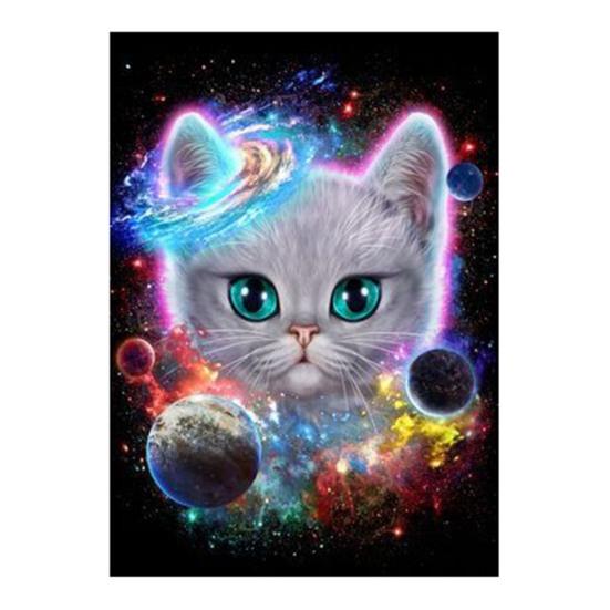 5D DIY Diamond Painting Kit Sparkling Animal Theme Beginner Diamond Painting Art Crafts Desktop Decoration