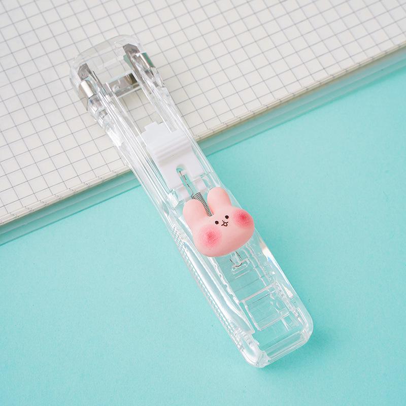 Мультяшный прозрачный бесследный зажим для файлов для организации офисных данных и творческого обучения